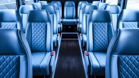20 passenger minibus interior