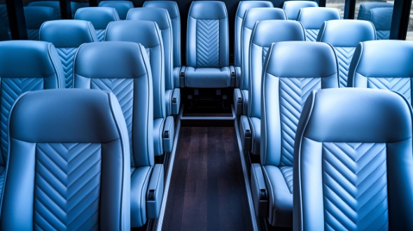 35 passenger minibus interior