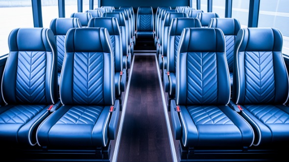 chicago 20 passenger minibus inside
