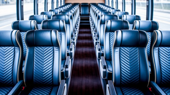 chicago 54 passenger charter bus rental