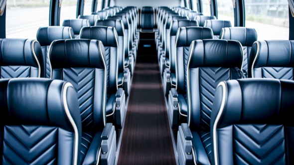 chicago 56 passenger charter bus rental