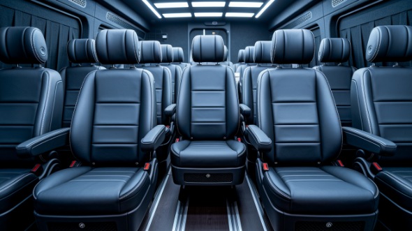 chicago sprinter van with driver inside