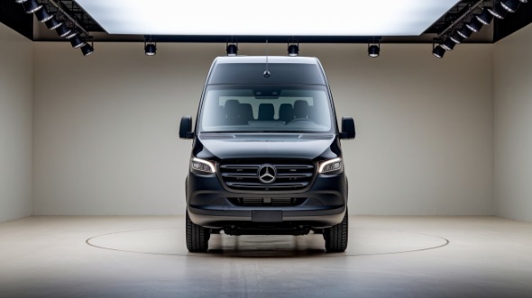 sprinter van with driver
